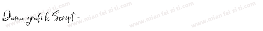 Damagrafik Script字体转换